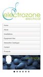 Mobile Screenshot of electrozone.co.za